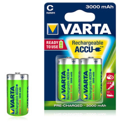 Pila ricaricabile varta c ready2use nimh baby 3000mah 2pz [56714101402]