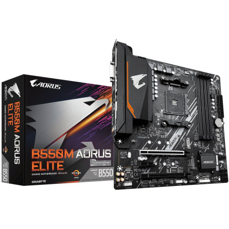 scheda madre gigabyte ga-b550m-aorus elite (am4) (d) [ga-b550m-aourus