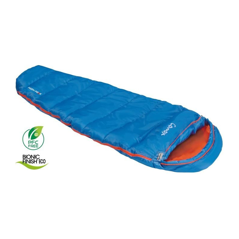 sacco a pelo high peak comox per bambini blu [23045]