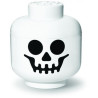 scatola portaoggetti room copenhagen lego scheletro della testa bianco/nero