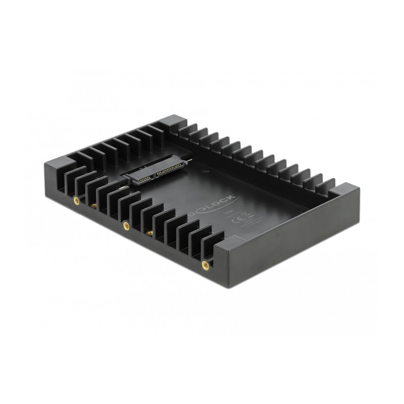 telaio di montaggio delock f. 2,5 sata nero [18364]