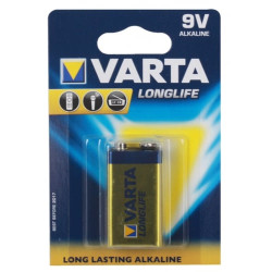 Pila varta 1 pz. longlife extra 9v-block 6 lr 61 [04122101411]