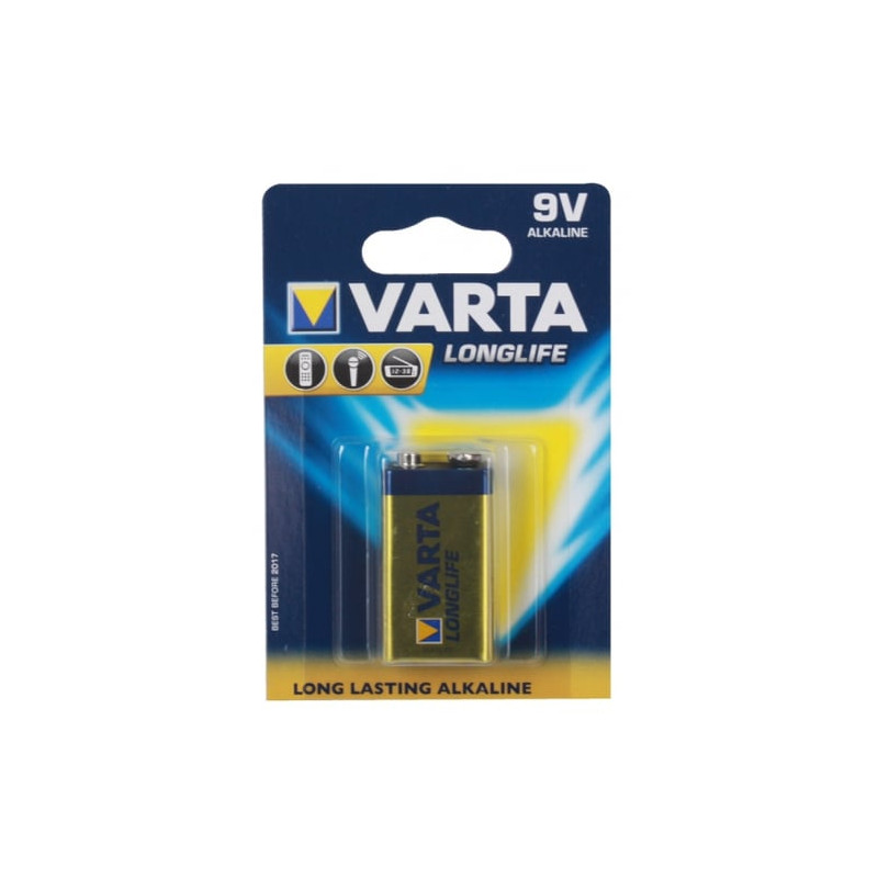 Pila varta 1 pz. longlife extra 9v-block 6 lr 61 [04122101411]