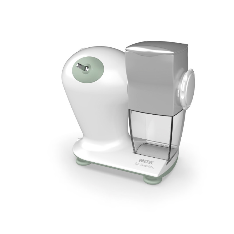 grattugia elettrica imetec verde/bianco