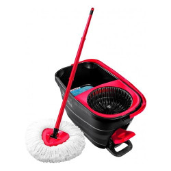 mocio lavapavimenti vileda 159864 turbo smart set