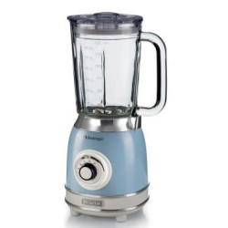 frullatore ariete da tavolo in vetro 1,5l 1000w blu [0583/05]