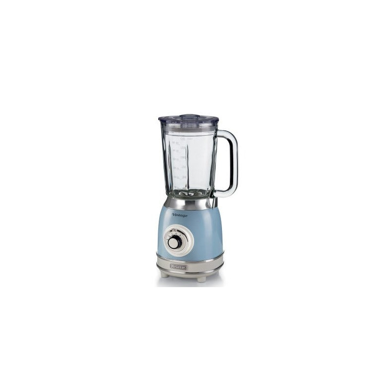 frullatore ariete da tavolo in vetro 1,5l 1000w blu [0583/05]