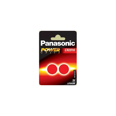 Pila panasonic 1x2 pz. cr 2016 [cr2016l/2bp]