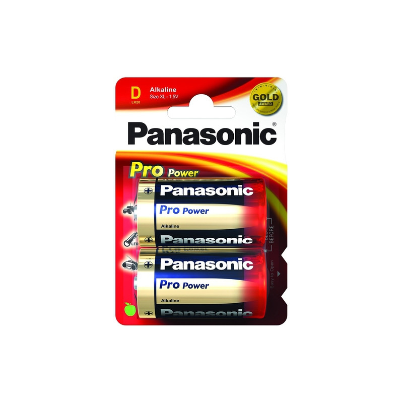 Pila panasonic 1x2 pz. pro power mono d lr 20 [lr20ppg/2bp]