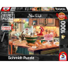 puzzle schmidt steve read al tavolo della cucina 1000pz multicolore