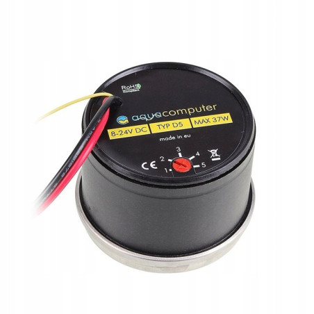 pompa aquacomputer d5 con segnale tachimetro nero [41091]