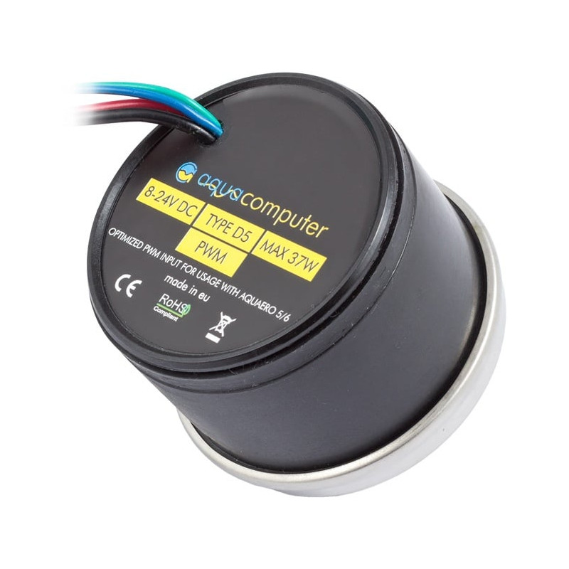 pompa aquacomputer d5 con ingresso pwm e segnale di velocita'