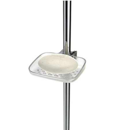 portasapone tescoma lagoon per doccia in plastica trasparente [903650]