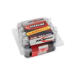 Pila ansmann 20 pz. ansmann alkaline aa stilo red-line box [5015548]