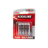 Pila ansmann 4 pz. alkaline aaa mini stilo red-line [5015553]