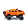 modellino siku 2358 dodge ram 1500 con pneumatici a palloncino arancione