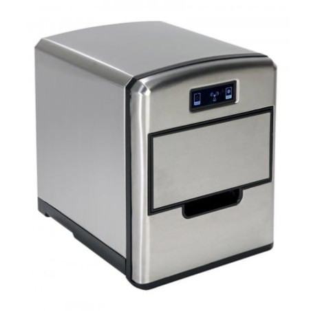 macchina per ghiaccio rgv mojito ice 150w nero/acciaio inossidabile