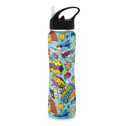 bottiglia the steel bottle most wanted comic 500ml acciaio inossidabile