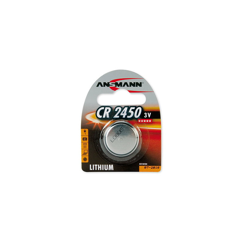 Pila ansmann 1 pz. a bottone cr 2450 [5020112]