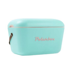 frigorifero portatile polarbox retro 20l turchese