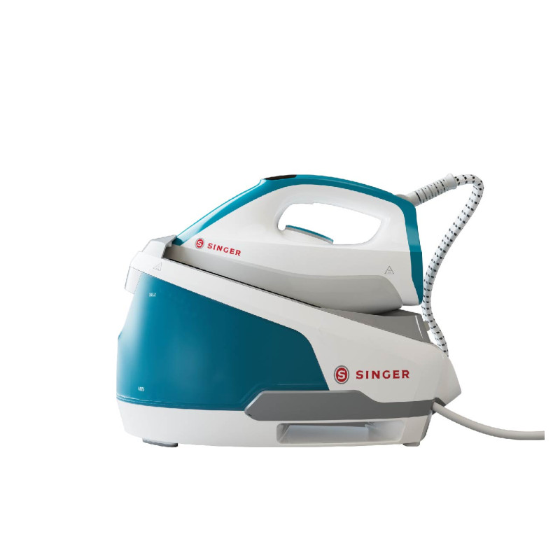 ferro da stiro a caldaia singer true blast 1.0 2200w bianco/blu/grigio