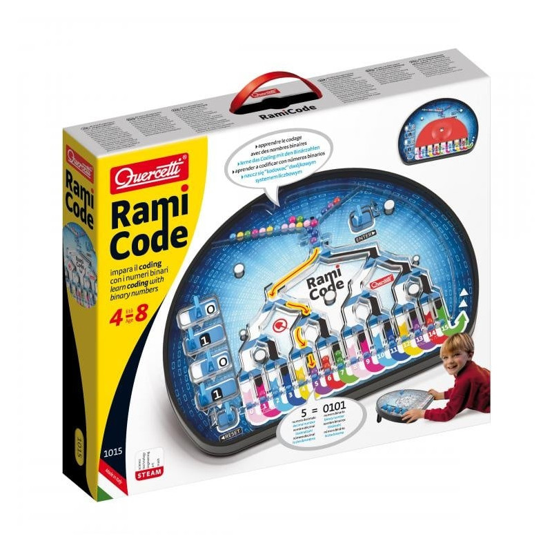 gioco educativo quercetti rami code multicolore [1015]