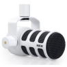 microfono rode podmic per per voice bianco