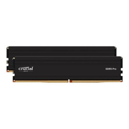 ram dimm ddr5 48gb crucial 5600mhz cas46 2pz nero [cp2k24g56c46u5]