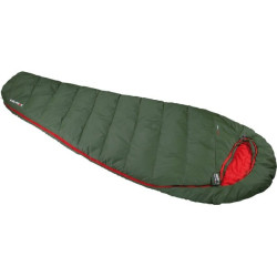 sacco a pelo high peak pak 1000 eco 23251 verde scuro/rosso [23251]