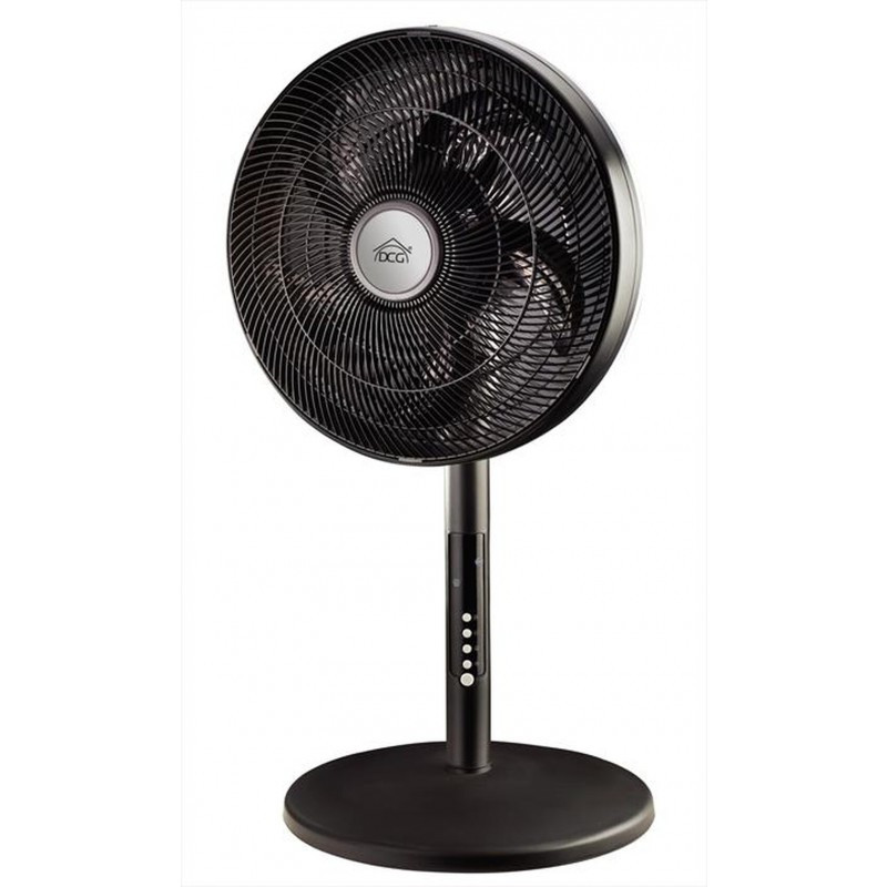 ventilatore piantana dcg con lampada led e telecomando 70w [ve1910tt]