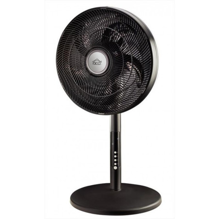 ventilatore piantana dcg con lampada led e telecomando 70w [ve1910tt]