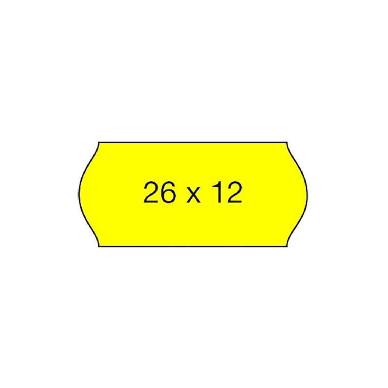 rotolo etichette markin x3502612gi 1.500 etichette onda per prezzatrice