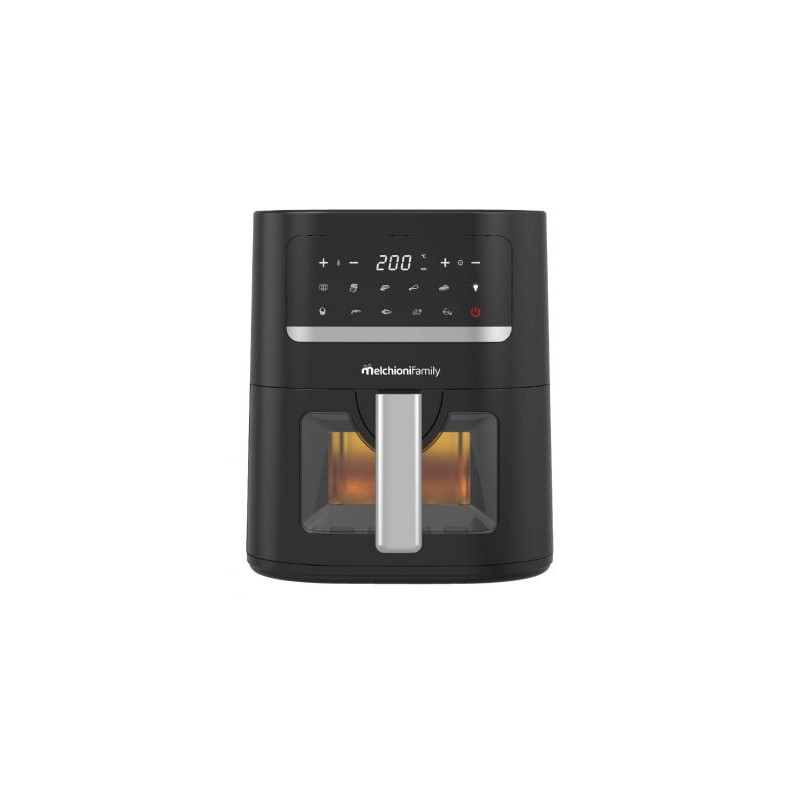 friggitrice ad aria melchioni lÃ¢Â?Â?azdora 5.2l/1700w nero [l'azdora