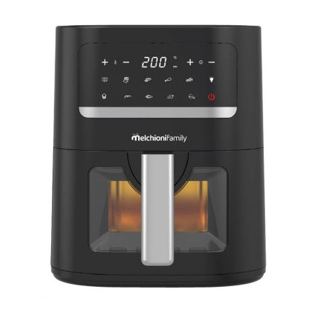friggitrice ad aria melchioni lÃ¢Â?Â?azdora 5.2l/1700w nero [l'azdora