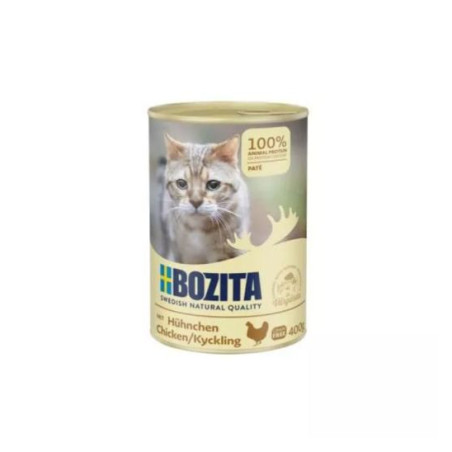 mangime bozita chicken pate cibo umido completo per gatti con pollo