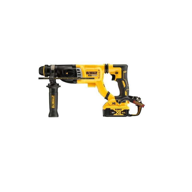 trapano dewalt sds-plus a percussione 18v a batteria giallo/nero