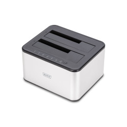 docking station hard disk digitus dual bay sata 2.5/3.5''