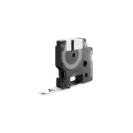 Dymo rhino nastro ind, vinyl 19 mm x 5,5 m nero su bianco [18445]