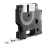 Dymo rhino nastro ind, vinyl 19 mm x 5,5 m nero su bianco [18445]