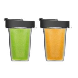 set di contenitore magimix saft becher 400ml 2pz [17527]