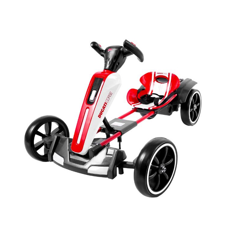 triciclo ducati corse speed kart my25 per bambini rosso [du-ka25001]
