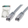 patch cable digitus rj45 sf/utp cat5e 1,00m gray [dk-1531-010]
