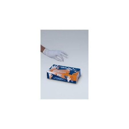 guanti monouso viva in lattice 100 pz misura media [4100m]