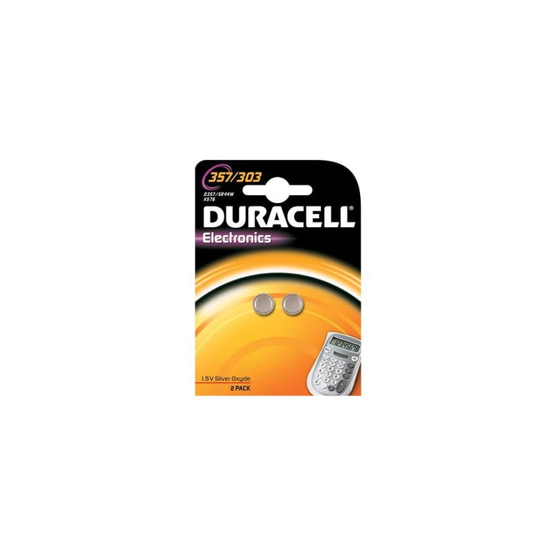 pila duracell 2 pz. a bottone special electronics 357/303 [75072540]