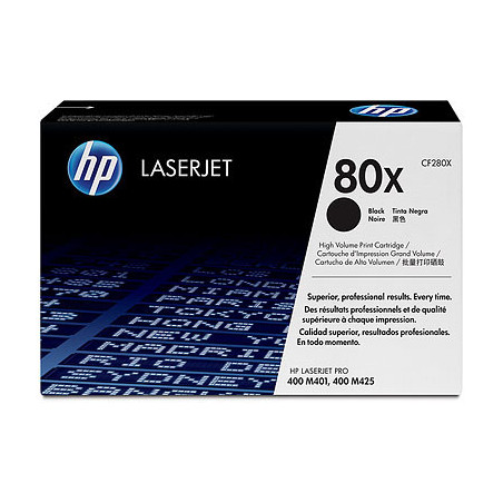 Toner hp cf280x cf280xd nero doublepack [cf280xd]