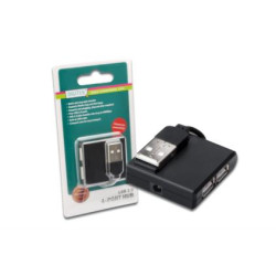 hub usb digitus 4 porte usb 2.0 [da-70217]