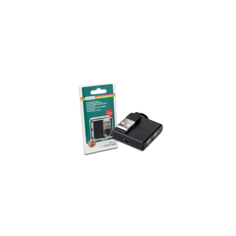 hub usb digitus 4 porte usb 2.0 [da-70217]
