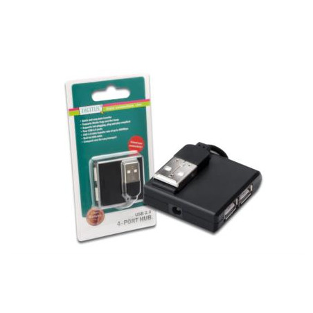 hub usb digitus 4 porte usb 2.0 [da-70217]