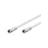 cavo antenna satellite f/f 2,5 mt bianco