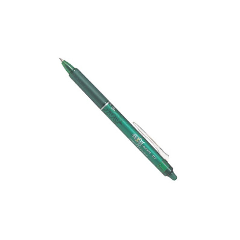 penna sfera a scatto frixionball clicker 0,7mm verde pilot [006793]